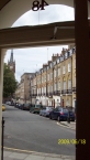 Modern-day view looking through a front door roughly Mrs Wilberforce�s house would have been