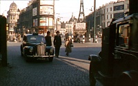 Film: View of Pentonville Road and Gray�s Inn Road from Mrs Wilberforce�s taxi