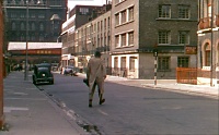 Film: Professor Marcus walking along Argyle Street